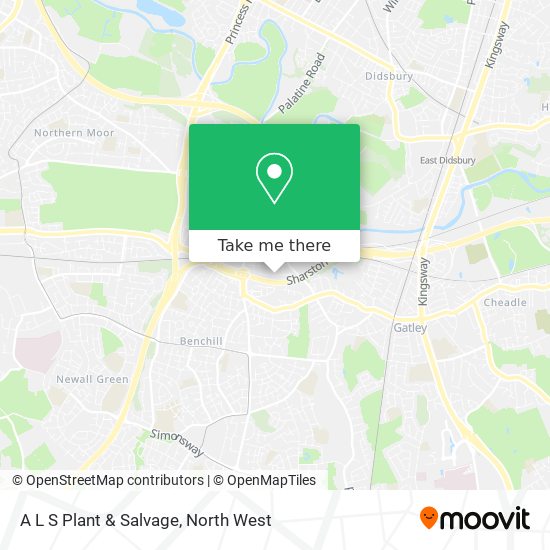 A L S Plant & Salvage map
