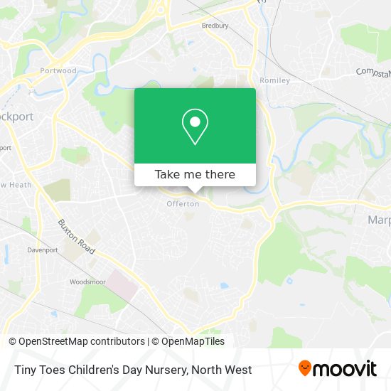 Tiny Toes Children's Day Nursery map