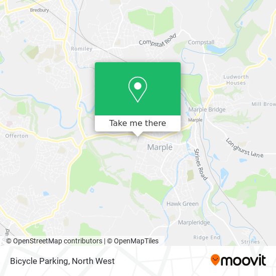 Bicycle Parking map