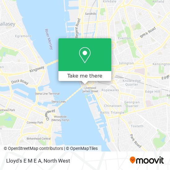 Lloyd's E M E A map