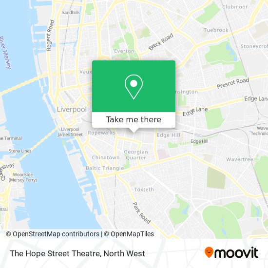 The Hope Street Theatre map