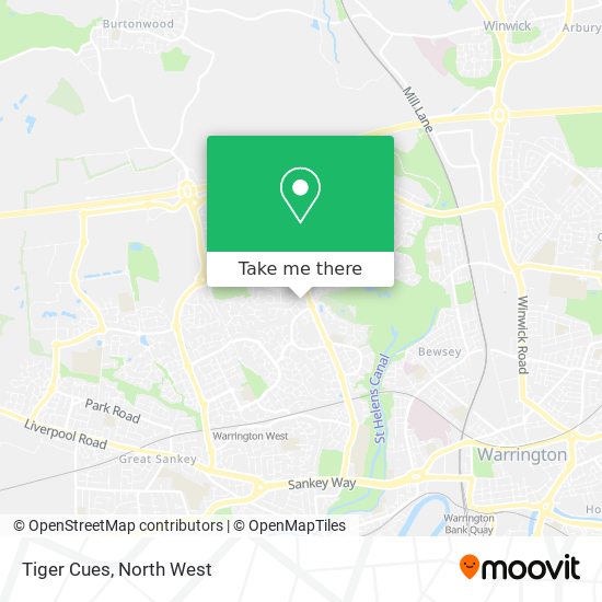 Tiger Cues map