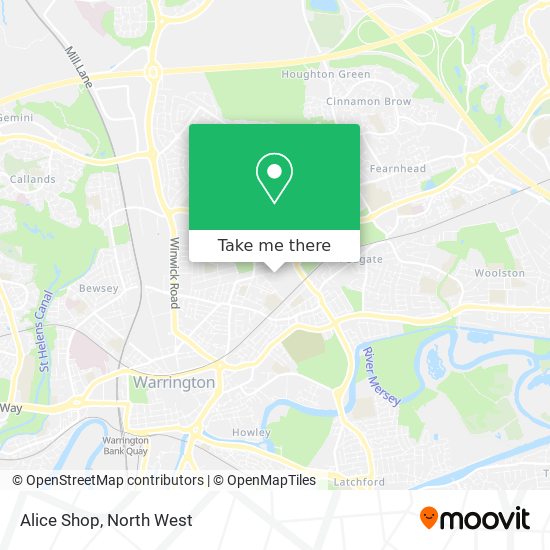 Alice Shop map