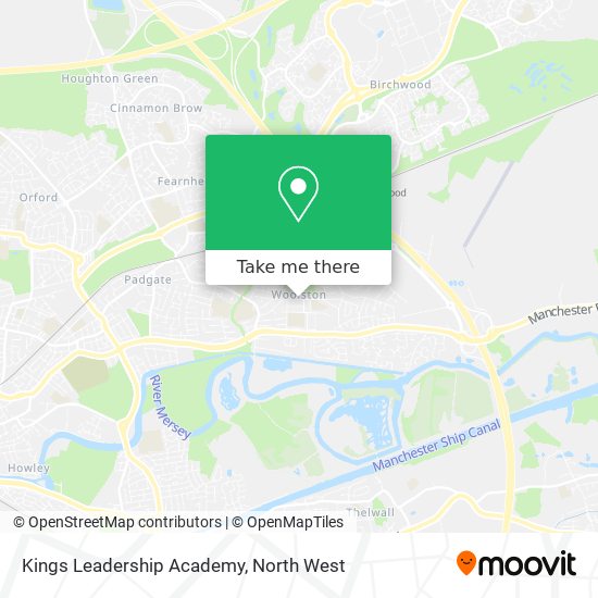 Kings Leadership Academy map