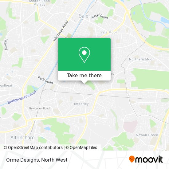 Orme Designs map
