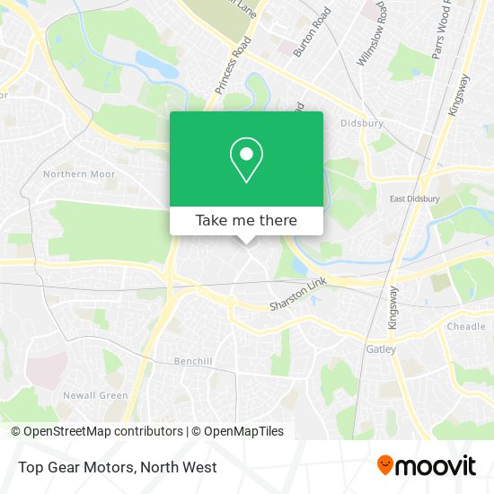 Top Gear Motors map