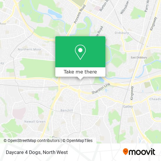 Daycare 4 Dogs map
