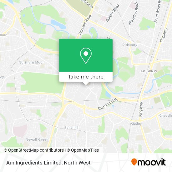 Am Ingredients Limited map