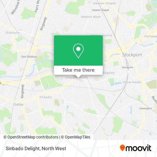 Sinbado Delight map