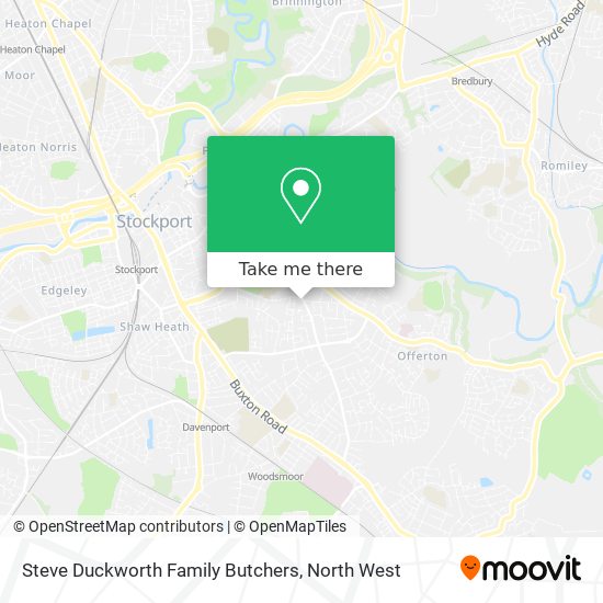 Steve Duckworth Family Butchers map