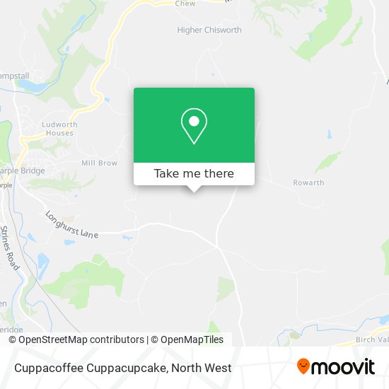 Cuppacoffee Cuppacupcake map
