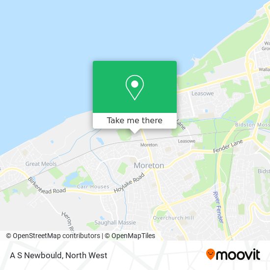 A S Newbould map