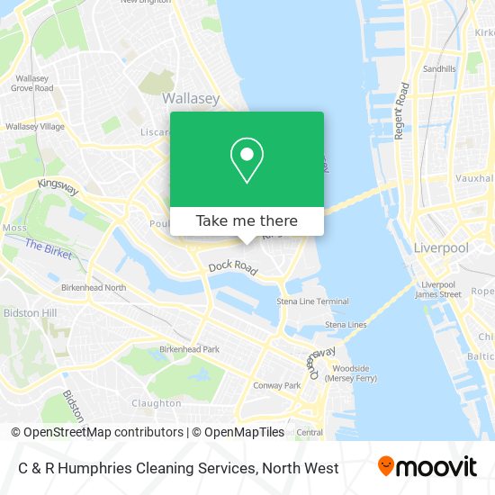 C & R Humphries Cleaning Services map