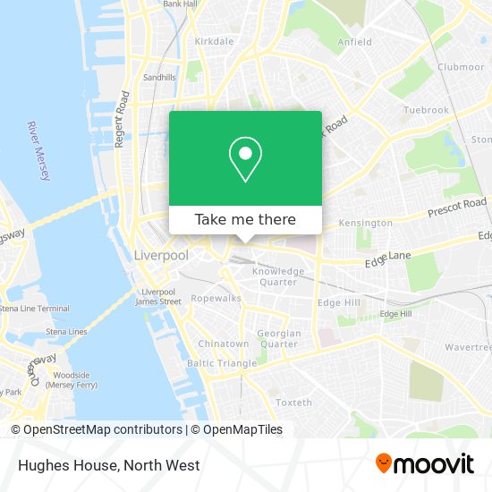 Hughes House map