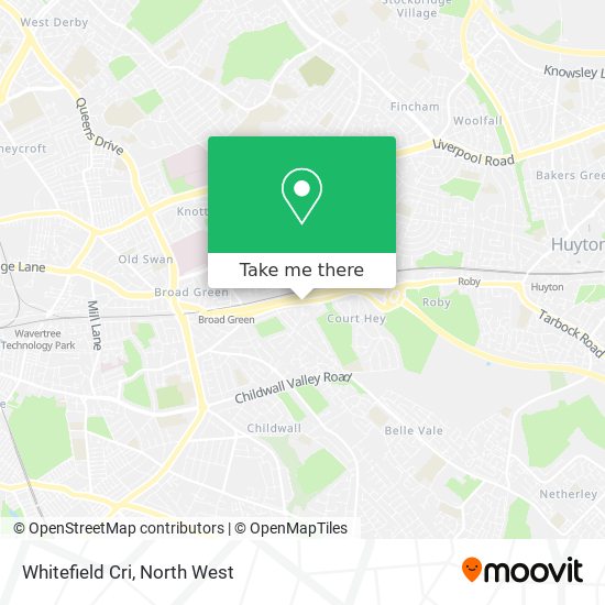 Whitefield Cri map