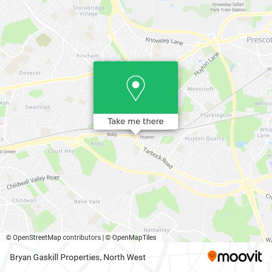 Bryan Gaskill Properties map