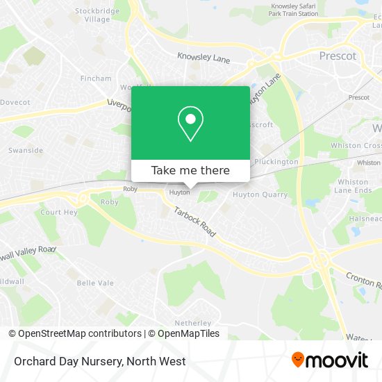 Orchard Day Nursery map