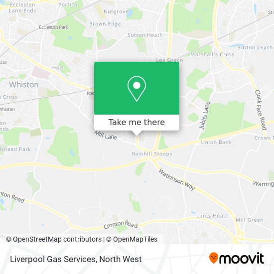 Liverpool Gas Services map