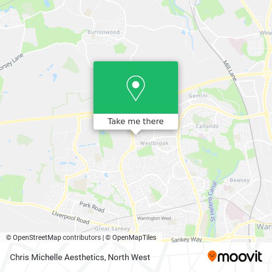 Chris Michelle Aesthetics map