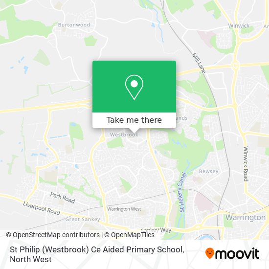 St Philip (Westbrook) Ce Aided Primary School map