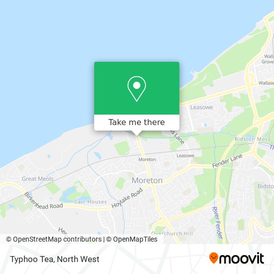 Typhoo Tea map