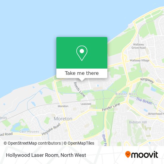 Hollywood Laser Room map