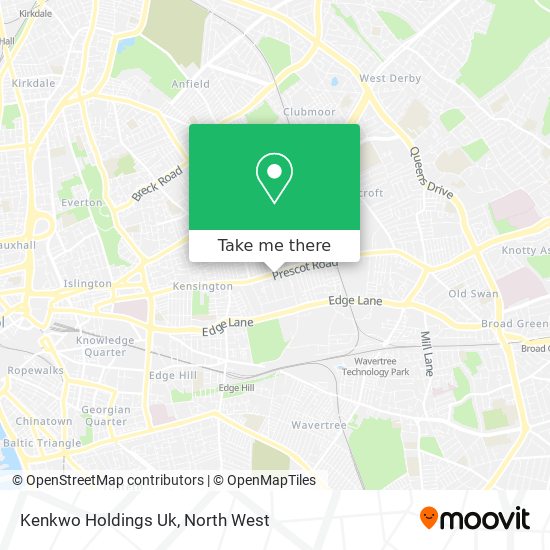 Kenkwo Holdings Uk map