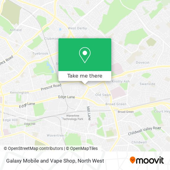 Galaxy Mobile and Vape Shop map