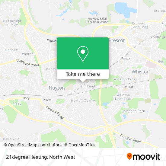 21degree Heating map