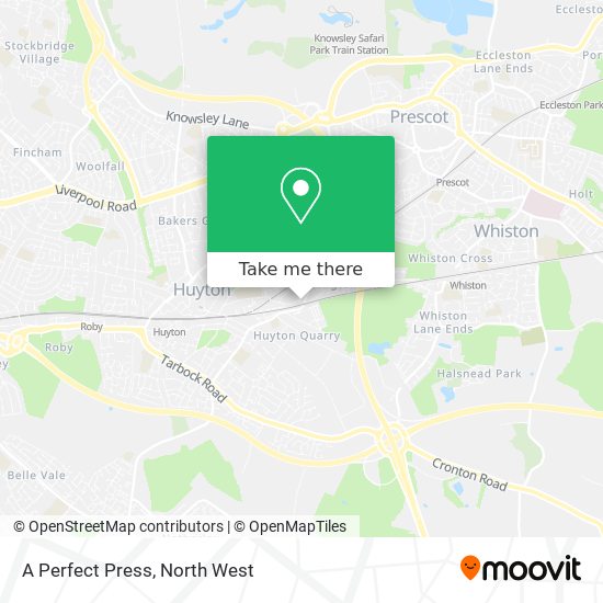 A Perfect Press map