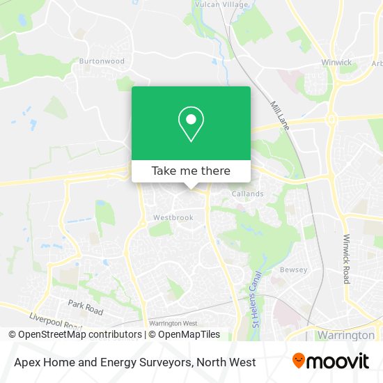 Apex Home and Energy Surveyors map