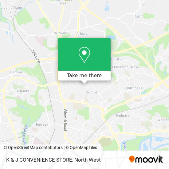K & J CONVENIENCE STORE map