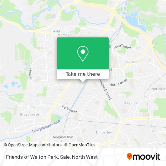 Friends of Walton Park, Sale map