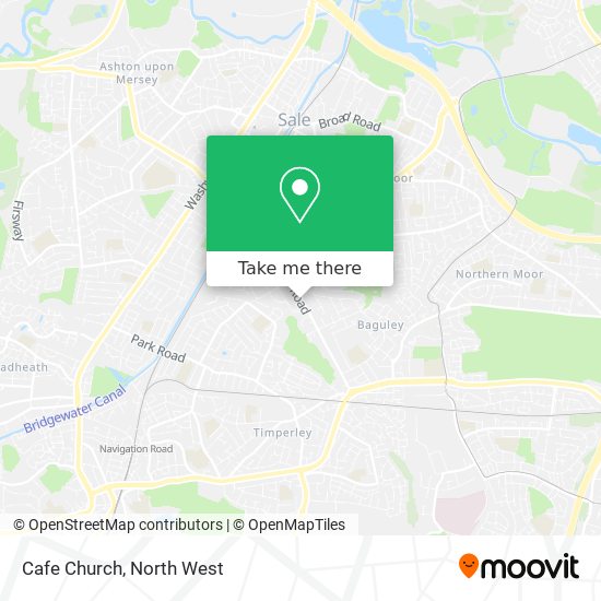 Cafe Church map