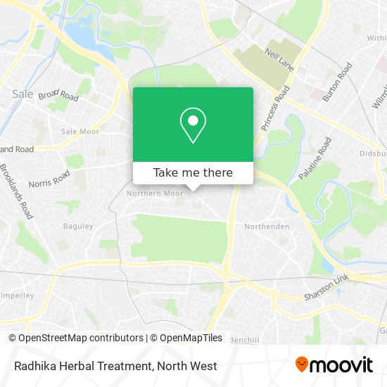 Radhika Herbal Treatment map