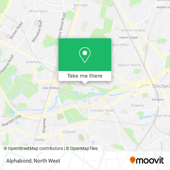 Alphabond map