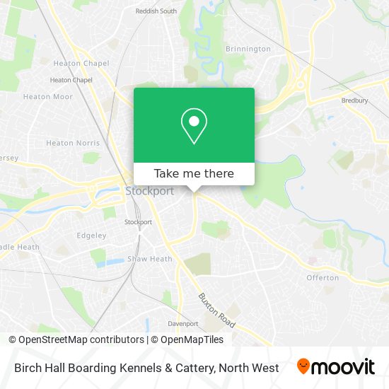 Birch Hall Boarding Kennels & Cattery map