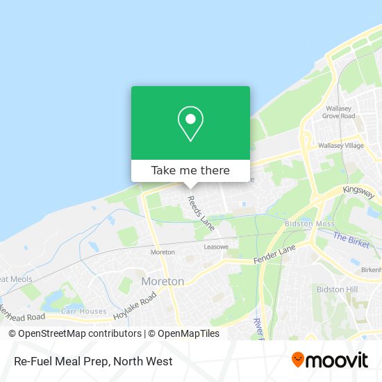 Re-Fuel Meal Prep map