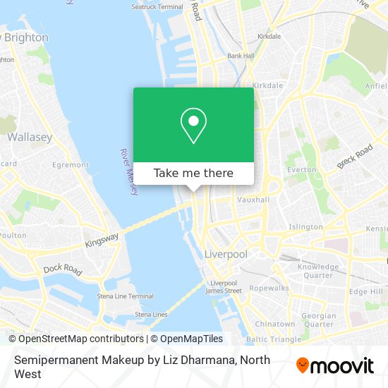 Semipermanent Makeup by Liz Dharmana map