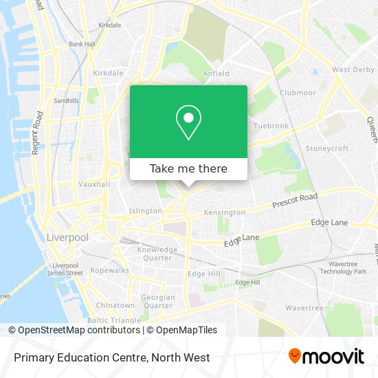 Primary Education Centre map