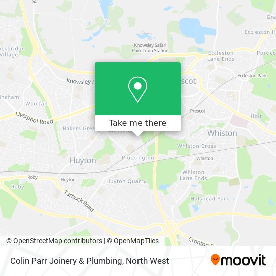 Colin Parr Joinery & Plumbing map