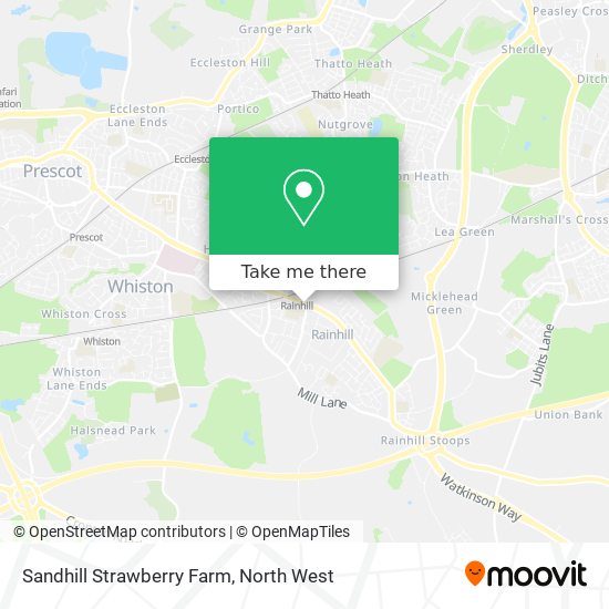 Sandhill Strawberry Farm map