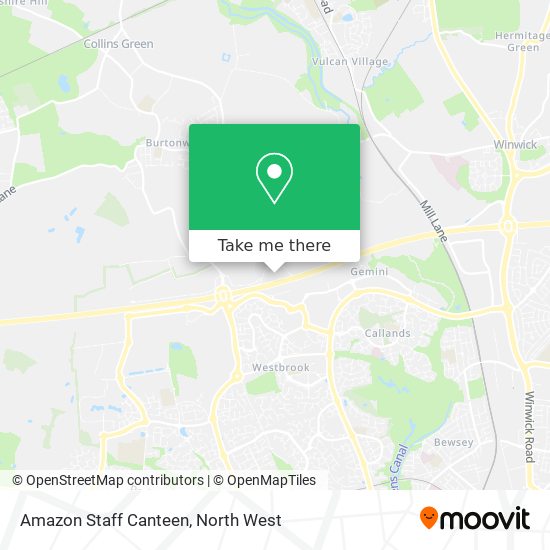 Amazon Staff Canteen map