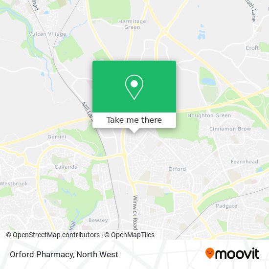 Orford Pharmacy map