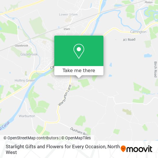 Starlight Gifts and Flowers for Every Occasion map