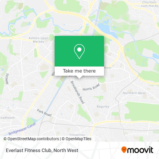 Everlast Fitness Club map