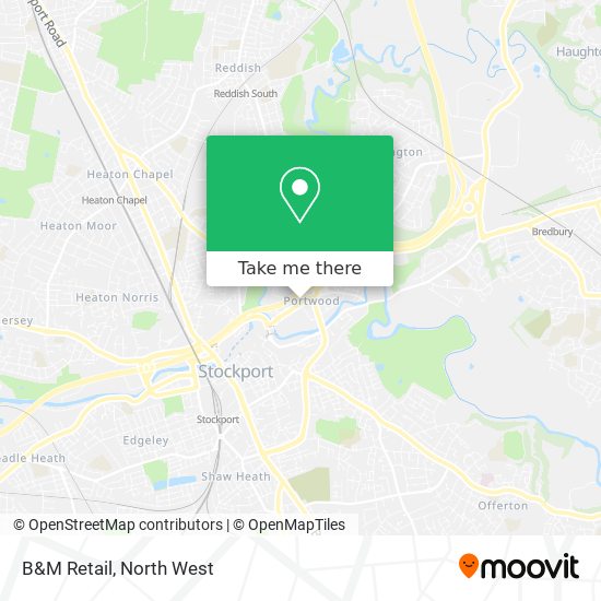 B&M Retail map