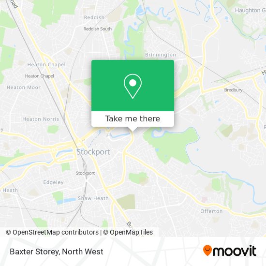 Baxter Storey map