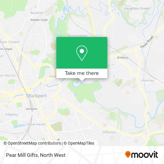 Pear Mill Gifts map