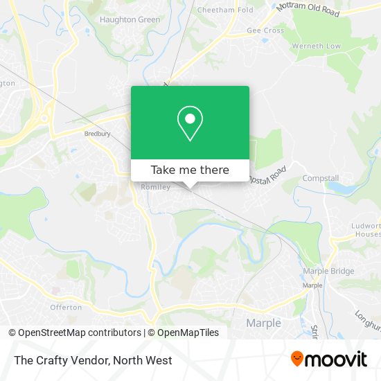 The Crafty Vendor map